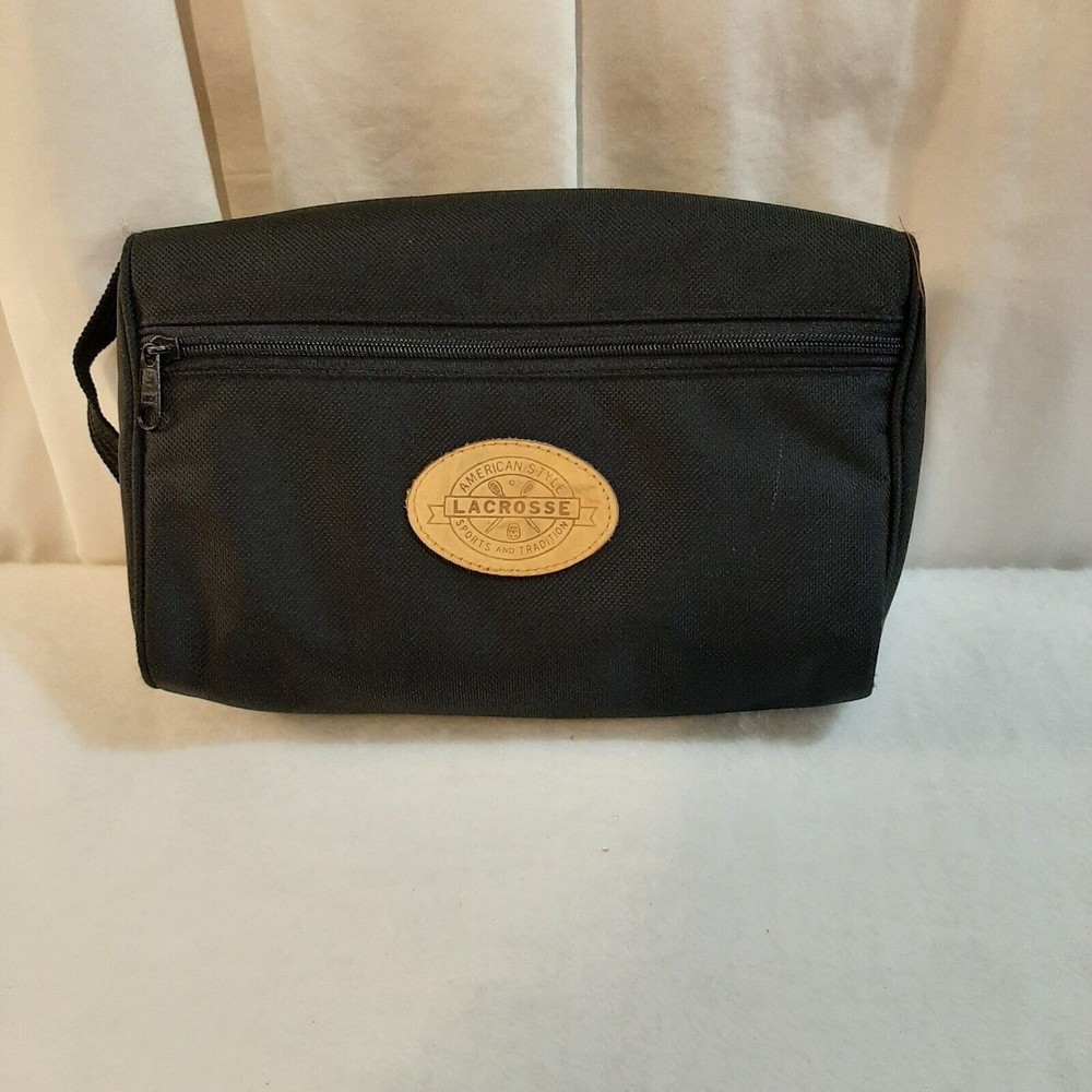 Lacrosse American Style Sports and Tradition Black Travel Bag 12" Inches